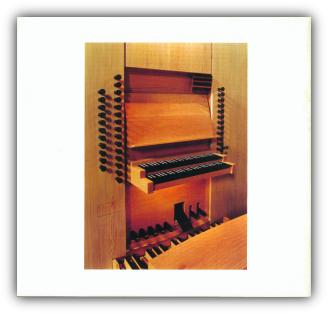 Die neue Sandtner-Orgel, St. Hedwig, Bayreuth - Rckseite